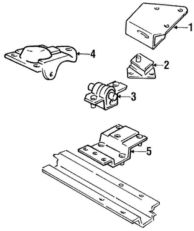 4446007 - Engine: Mount for Mopar Image