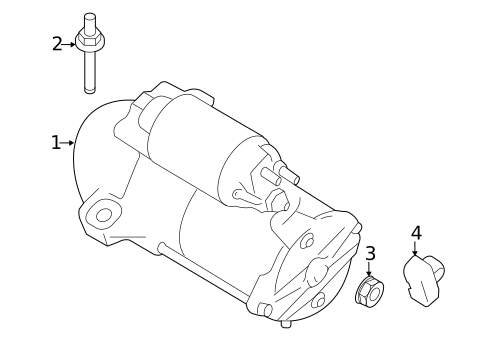 Starter for 2019 Ford Explorer #0