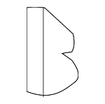 82134D1000 - Body: Door Shell Clip for Kia: Cadenza, Niro, Niro EV, Optima, Seltos, Sportage Image