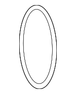 9A711549900 - Engine: Element Seal for Porsche: 911, Cayenne, Panamera Image