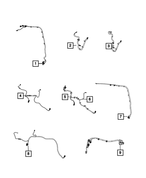 Wiring, Body and Accessories for 2021 Jeep Gladiator #4