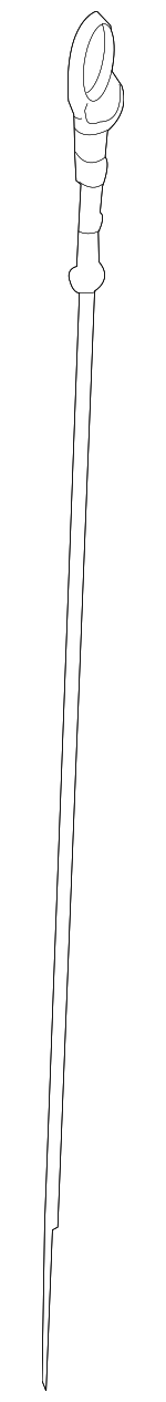 266113C101 - Engine: Dipstick for Kia: Cadenza, Sedona, Sorento, Telluride Image