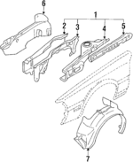 G03056140B - : Mud Guard for Mazda Image