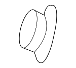 WU501D5 - Body: Seat Armrest Cap for Chrysler: Town &amp; Country | Dodge: Caravan, Dakota, Grand Caravan Image