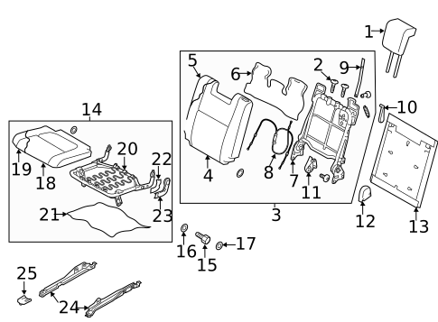 Third Row Seats for 2015 Mitsubishi Outlander #0