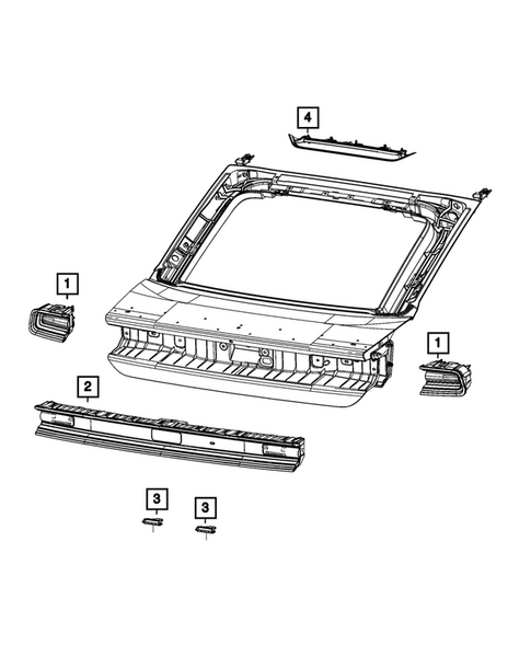 Lamps, Interior and Exterior for 2025 Dodge Charger Daytona #1
