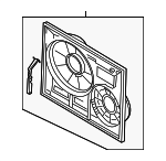 95510625810 - Cooling System: Shroud for Porsche Image image