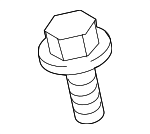 1140610206K - Suspension: Stabilizer Bar Bolt for Kia: Cadenza, Carnival, EV6, EV9, Forte, Forte5, K4, K5, K900, Niro, Niro EV, Optima, Rio, Seltos, Sorento, Soul, Sportage, Stinger, Telluride Image