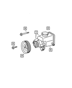 5103990AA - Steering: Power Steering Pump Pulley for Dodge: Sprinter 2500, Sprinter 3500 Image