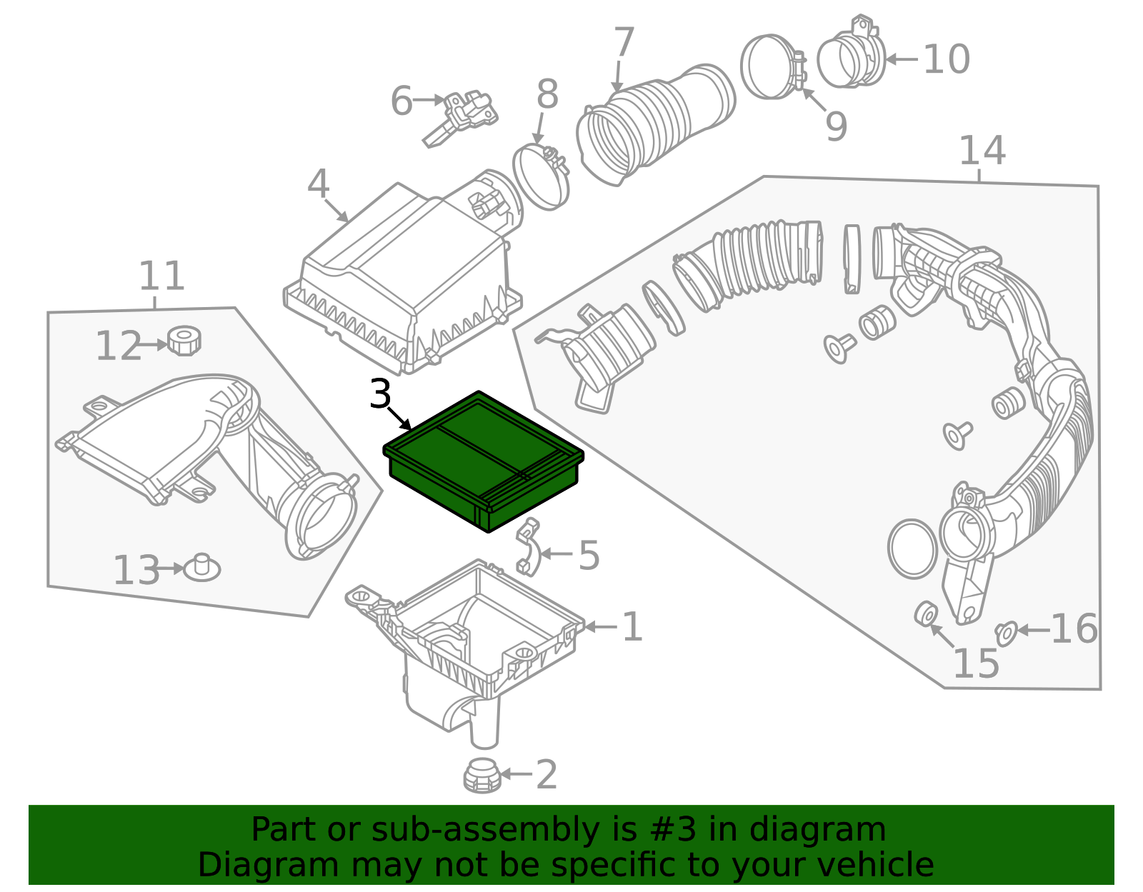 PXFV-13-3A0 - Air Filter - 2024-2025 Mazda | Mazda Swag