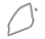 72310S03003 - Body: Door Weather-strip for Honda: Civic Image
