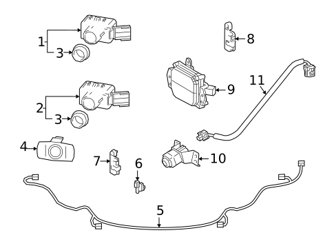 Electrical Components for 2022 Lexus RX450h #2