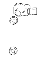 8934106070C3 - Body: Parking Aid Sensor for Lexus Image