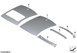 51918084168 - Bodywork: Roof Outer Panel in Carbon for BMW Image
