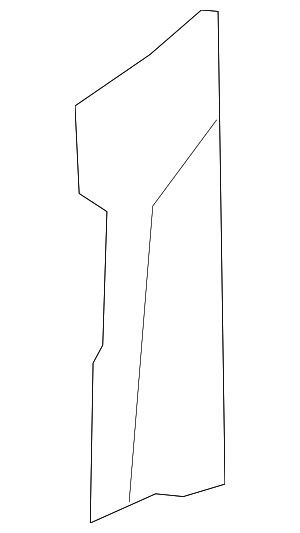 41007933261 - Body: Inner Hinge Pillar for BMW: X5, X6, X7, XM Image