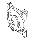 253502D001 - : Fan Shroud for Hyundai: Elantra, Tiburon Image