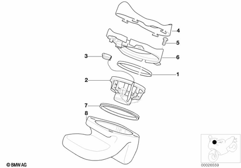 Loudspeaker for 2000 BMW-Motorrad K 1200 LT #1