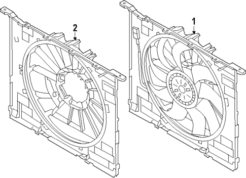 Cooling Fan for 2025 BMW M5 #0