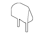 7191060C30C3 - Body: Headrest for Lexus: LX570 Image