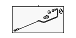 74411SJCA00 - Body: Release Cable for Honda: Ridgeline Image