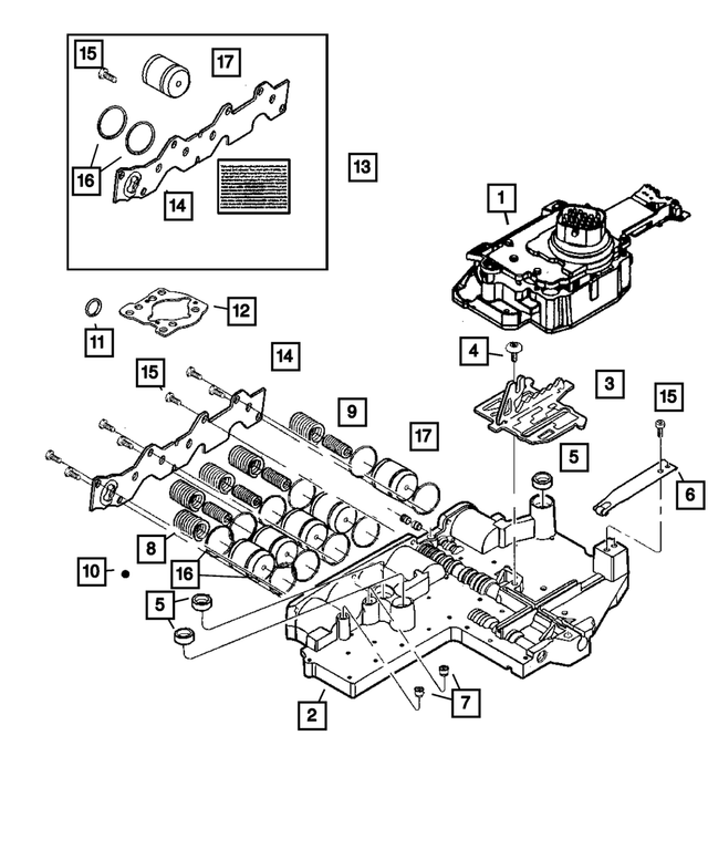 4799986AA - Automatic Transmission Multi-Speed: Insulator Seal for Mopar Image image