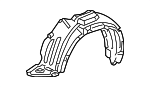 53876AE010 - Body: Fender Liner for Toyota: Sienna Image
