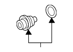 2307031030 - Air &amp; Fuel Delivery: Fuel Injection Pressure Regulator for Toyota Image