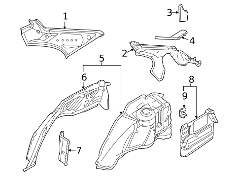 Inner Structure for 2000 BMW M5 #0