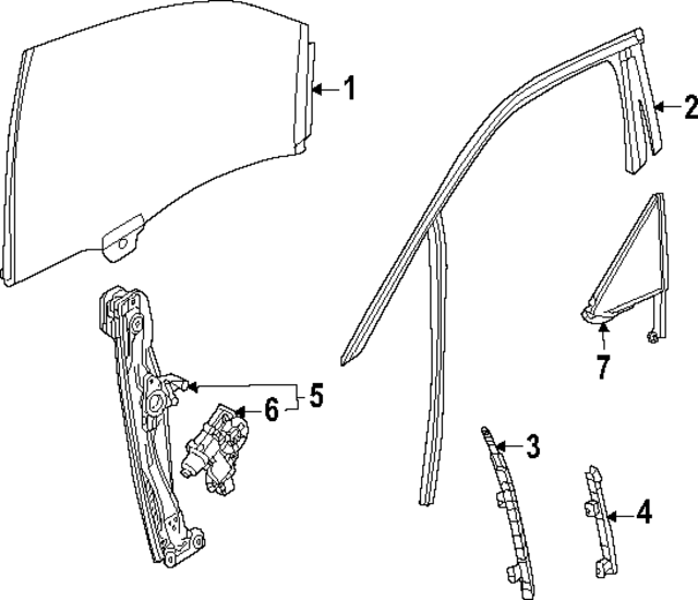 86555010 - : Front Guide for Cadillac: ESCALADE IQ Image