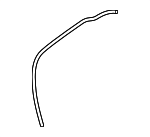 632470R050 - Body: Sunroof Drain Hose for Toyota Image