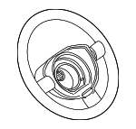 1C0419091BS8PT - Steering: Steering Wheel for Volkswagen: Beetle Image