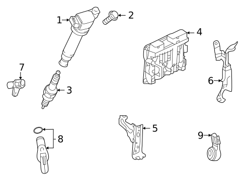 Powertrain Control for 2022 Toyota Highlander #0