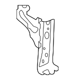 896670R030 - Electrical: ECM Front Bracket for Toyota Image image