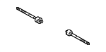4550330160 - : Inner Tie Rod for Lexus: IS200t, IS250, IS300, IS350 Image