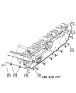 4721913AB - Service Brakes: Brake Tube for Mopar Image