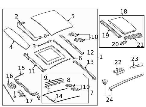 Sunroof for 2021 Mercedes-Benz C 63 AMG&reg; #2