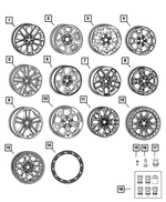 4755592AA - : Aluminum Wheel for Mopar Image