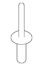 N90465201 - : Trim Plate Rivet for Audi: A8 Quattro, S8 Image
