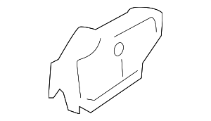 6L2Z7840380AA - Body: Door Trim Panel Pad for Ford Image