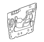 7L2Z78237A05B - Body: Water Shield for FORD Image