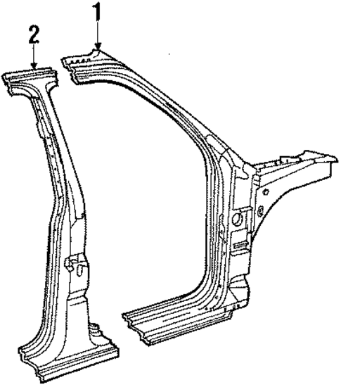 Uniside for 1990 Dodge Spirit #0