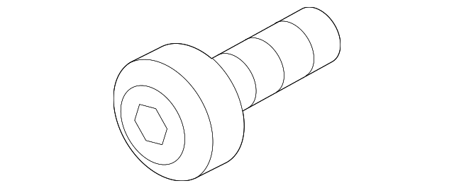 Steering Column Control Module Bolt - Porsche (N-104-066-04)