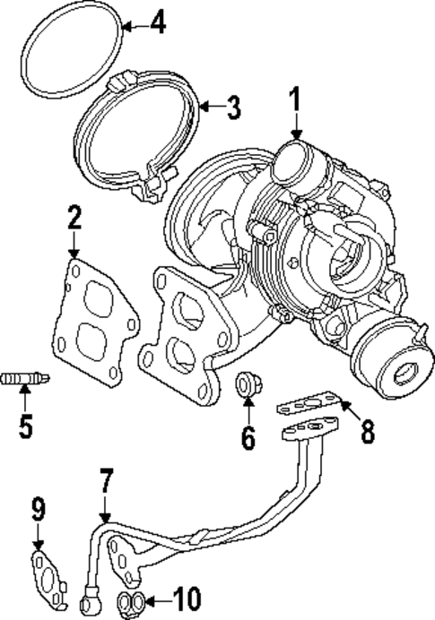 Exhaust Manifold for 2023 Lexus RX350 #0