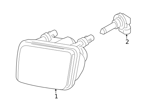 Bulbs - Chassis for 2010 Mercury Mariner #3