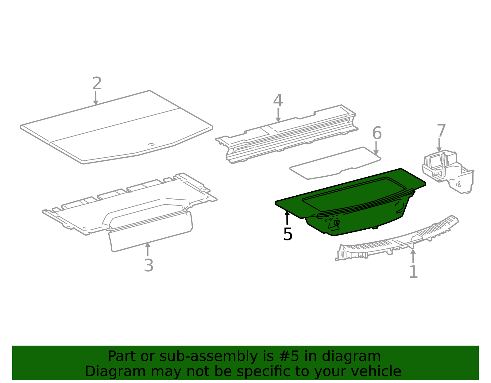 2023-2025 Toyota bZ4X Storage Box 64993-42030 | MotorMotor
