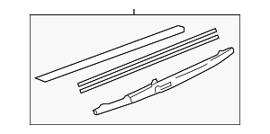 8524260130 - Body: Wiper Blade for Lexus: LX570 Image