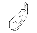 LR116996 - : 2020 Land Rover Discovery - Rear Shield for Land Rover: Discovery Image