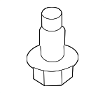 LR033409 - Exhaust: Center Shield Bolt for Land Rover: Discovery, Discovery Sport, Range Rover, Range Rover Evoque, Range Rover Sport, Range Rover Velar Image