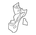 4F0805870 - : Fender Bracket for Audi: A6, A6 Quattro Image