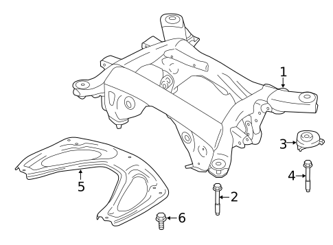 Suspension Mounting for 2015 BMW M5 #0